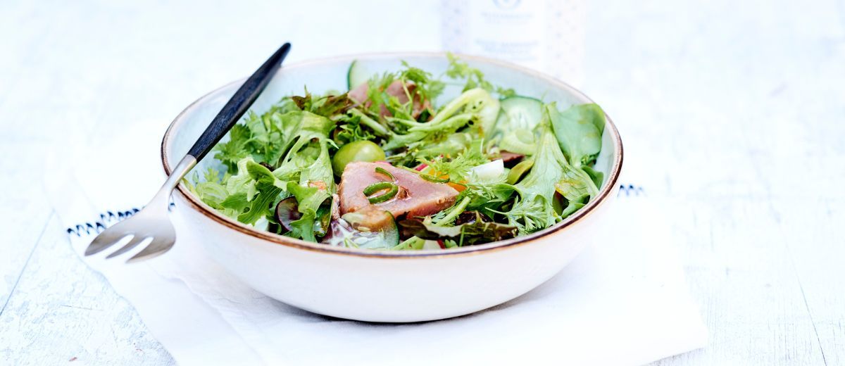 Niçoise Salad with Marinated Tuna