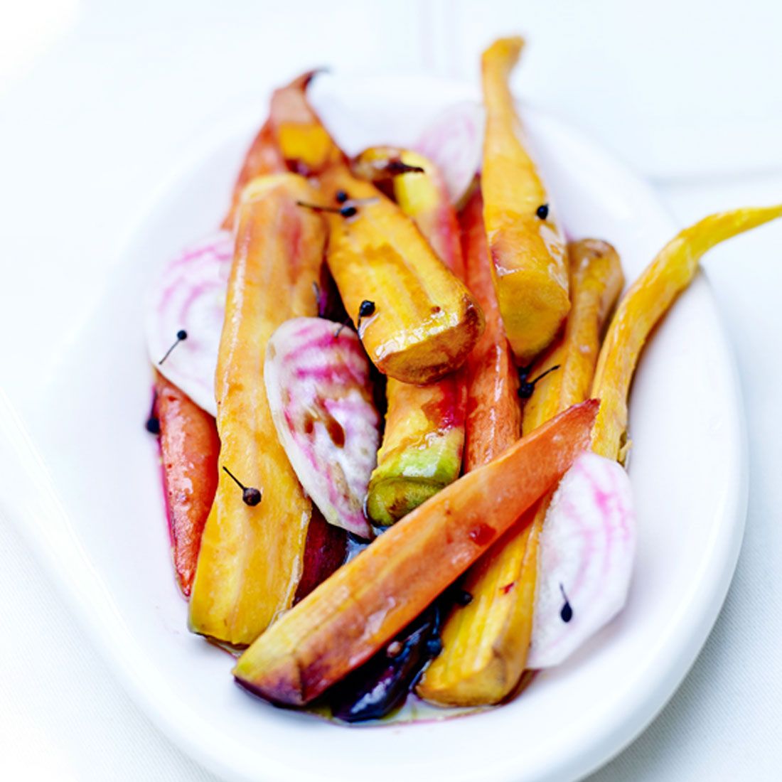 Tricolored carrots