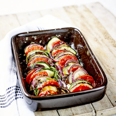 Vegetables Tian with Rosemary